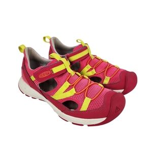 Keen Motozoa Jazzy Evening Primrose Pink Sneaker Sandal Hybrid Big Kids Size 4